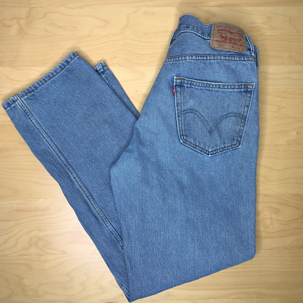 LEVI'S 550 Relaxed Fit Jeans 34 x 32